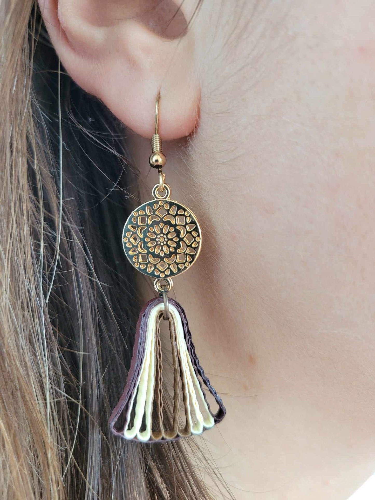 Boucles d'oreille POMPOM