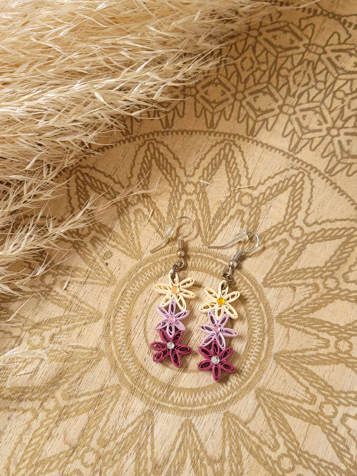 Boucles d'oreille DELICATESSE