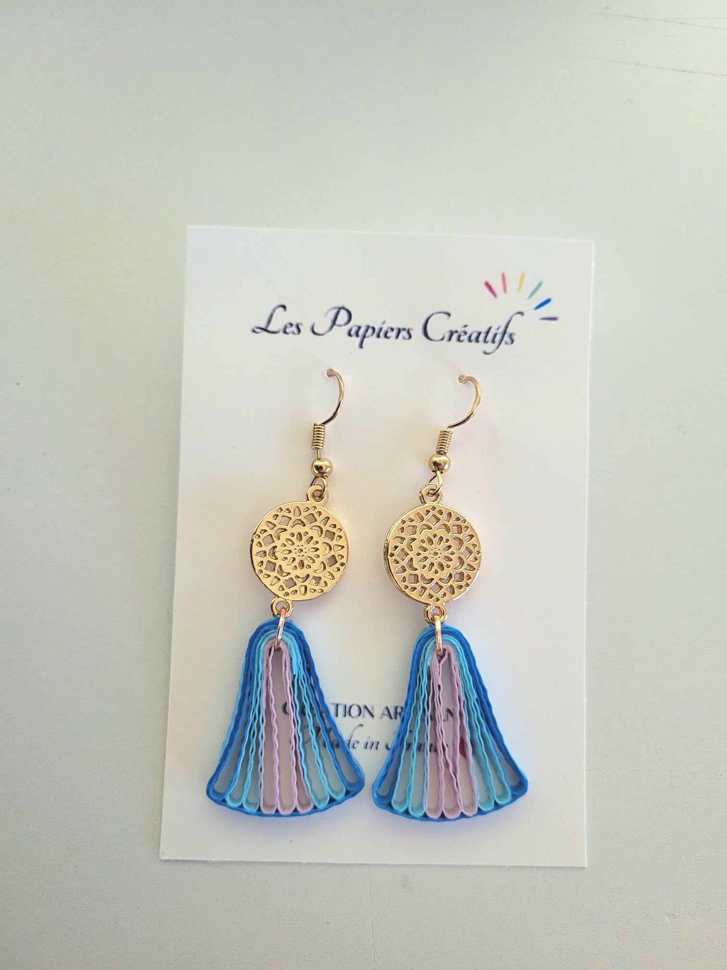 Boucles d'oreille POMPOM
