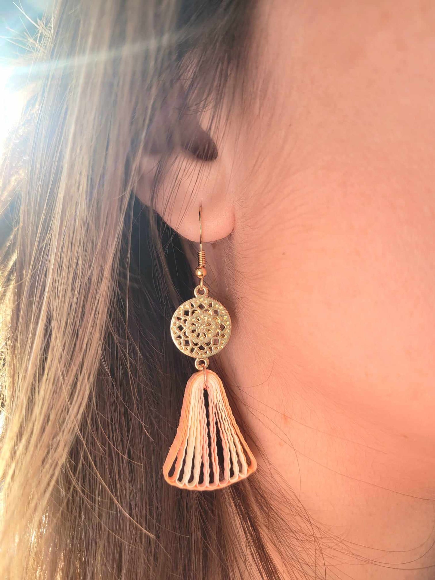 Boucles d'oreille POMPOM