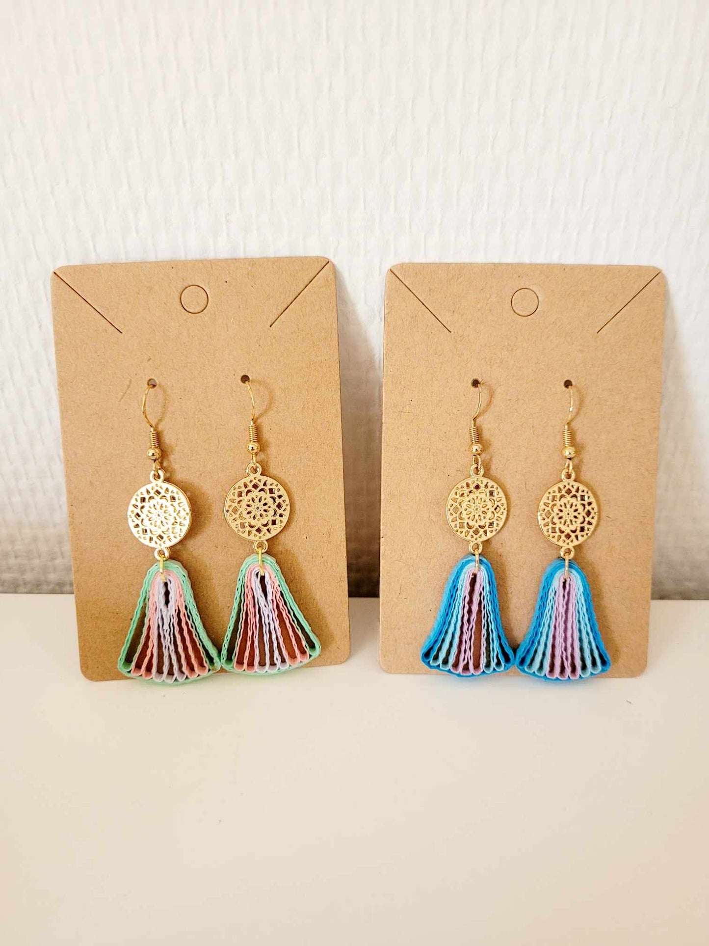 Boucles d'oreille POMPOM