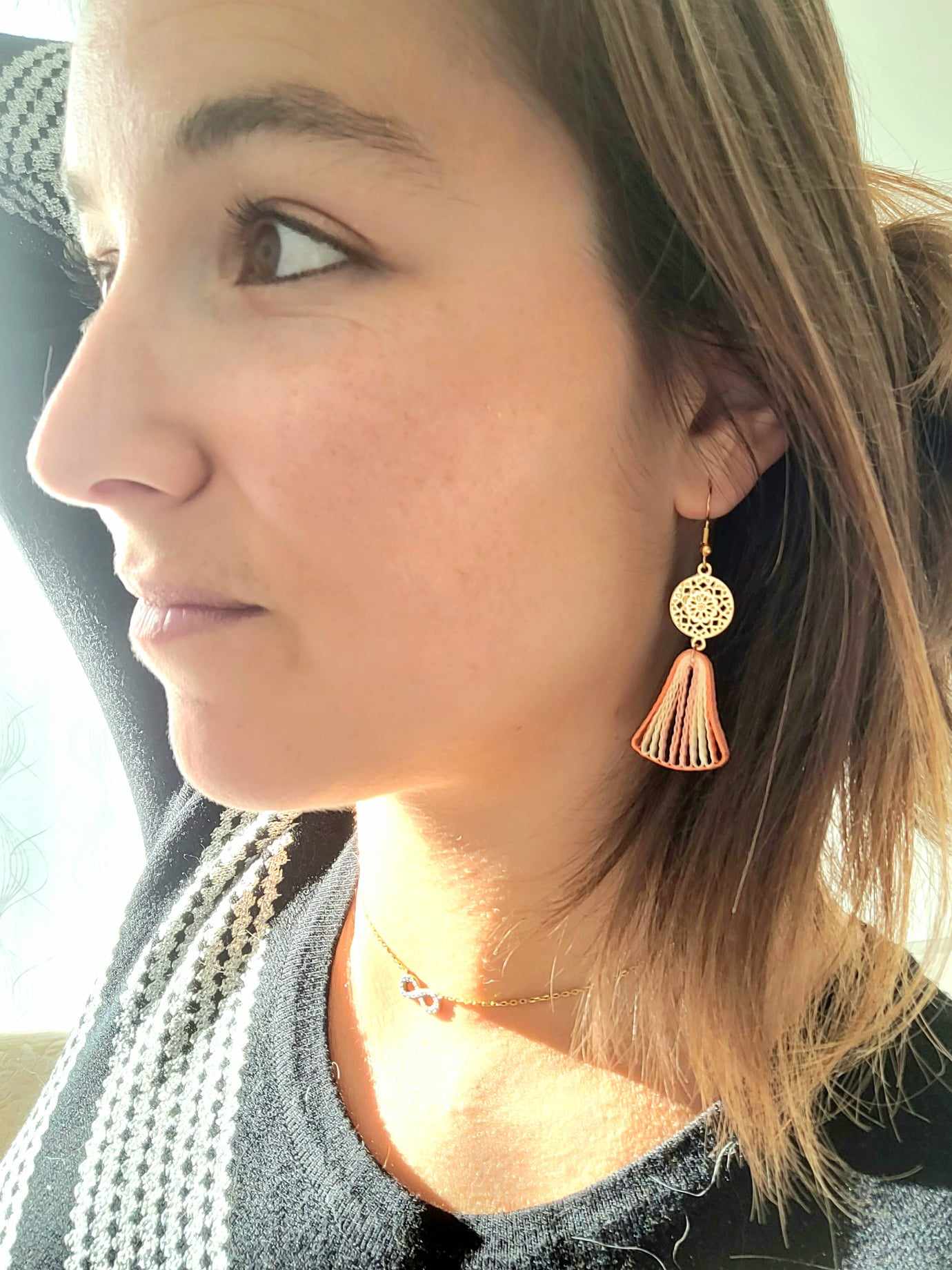 Boucles d'oreille POMPOM