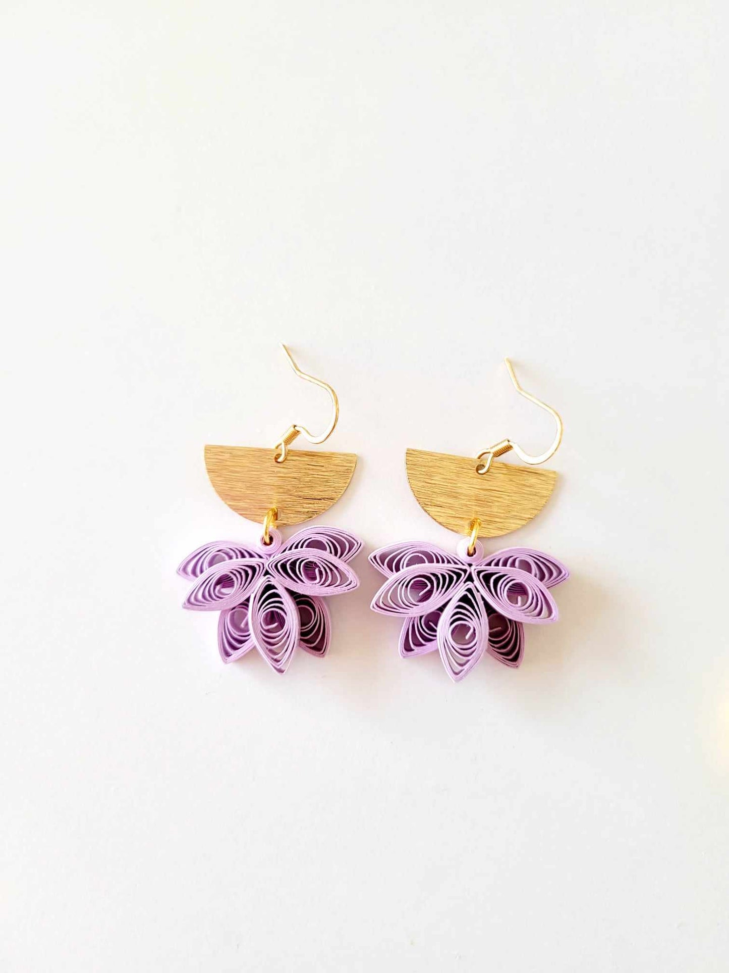 Boucles d'oreilles PETIT LOTUS