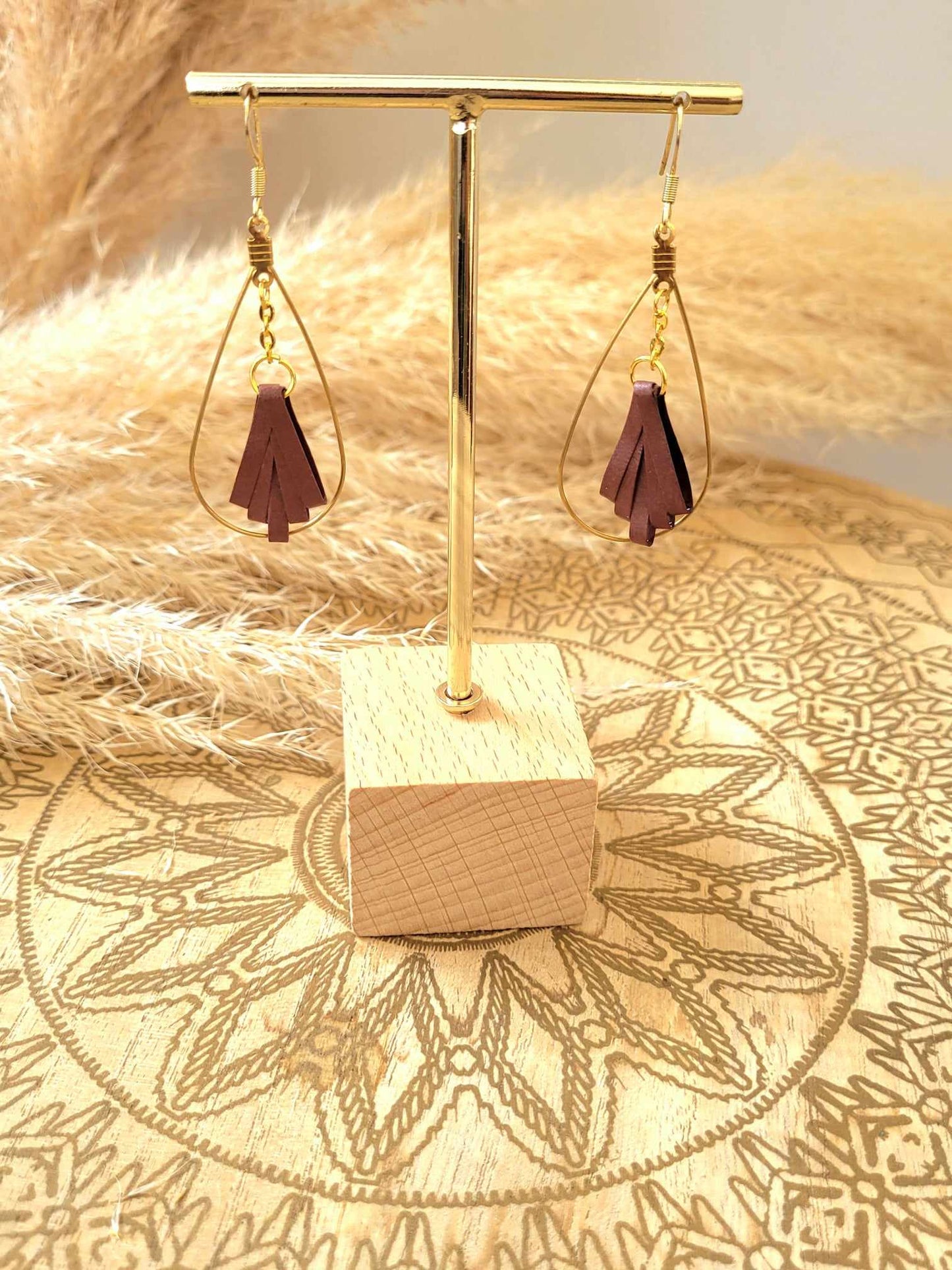 Boucles d'oreille PALM