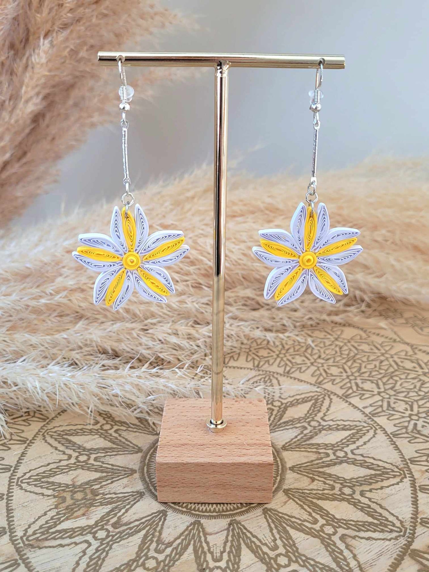 Boucles d'oreille PETALLYS
