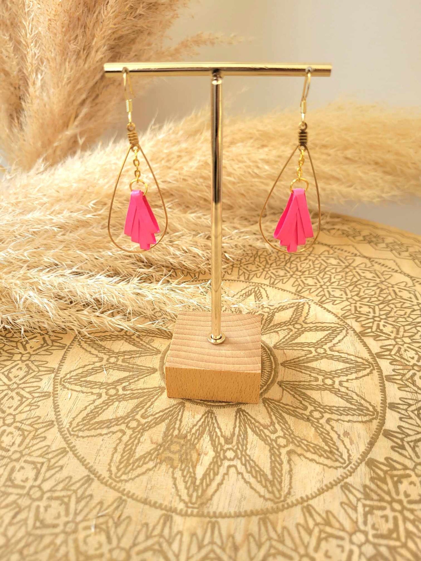 Boucles d'oreille PALM