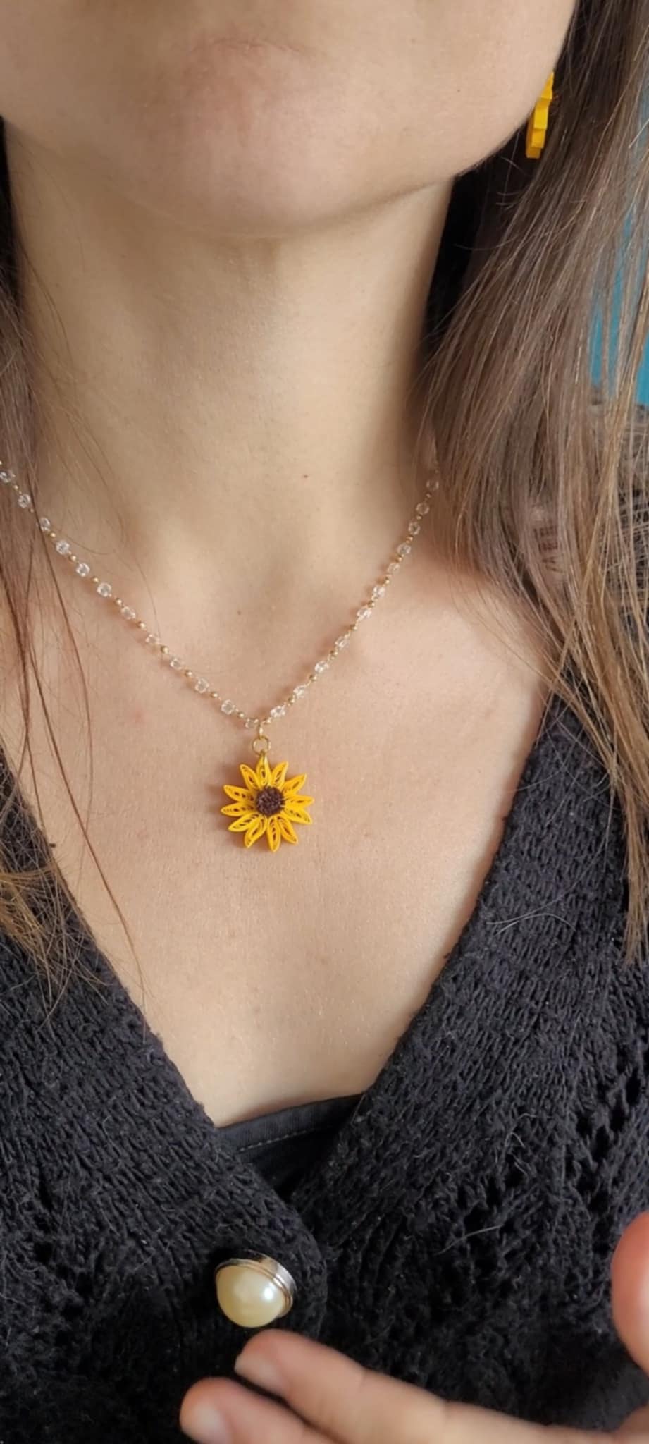 Collier TOURNESOL