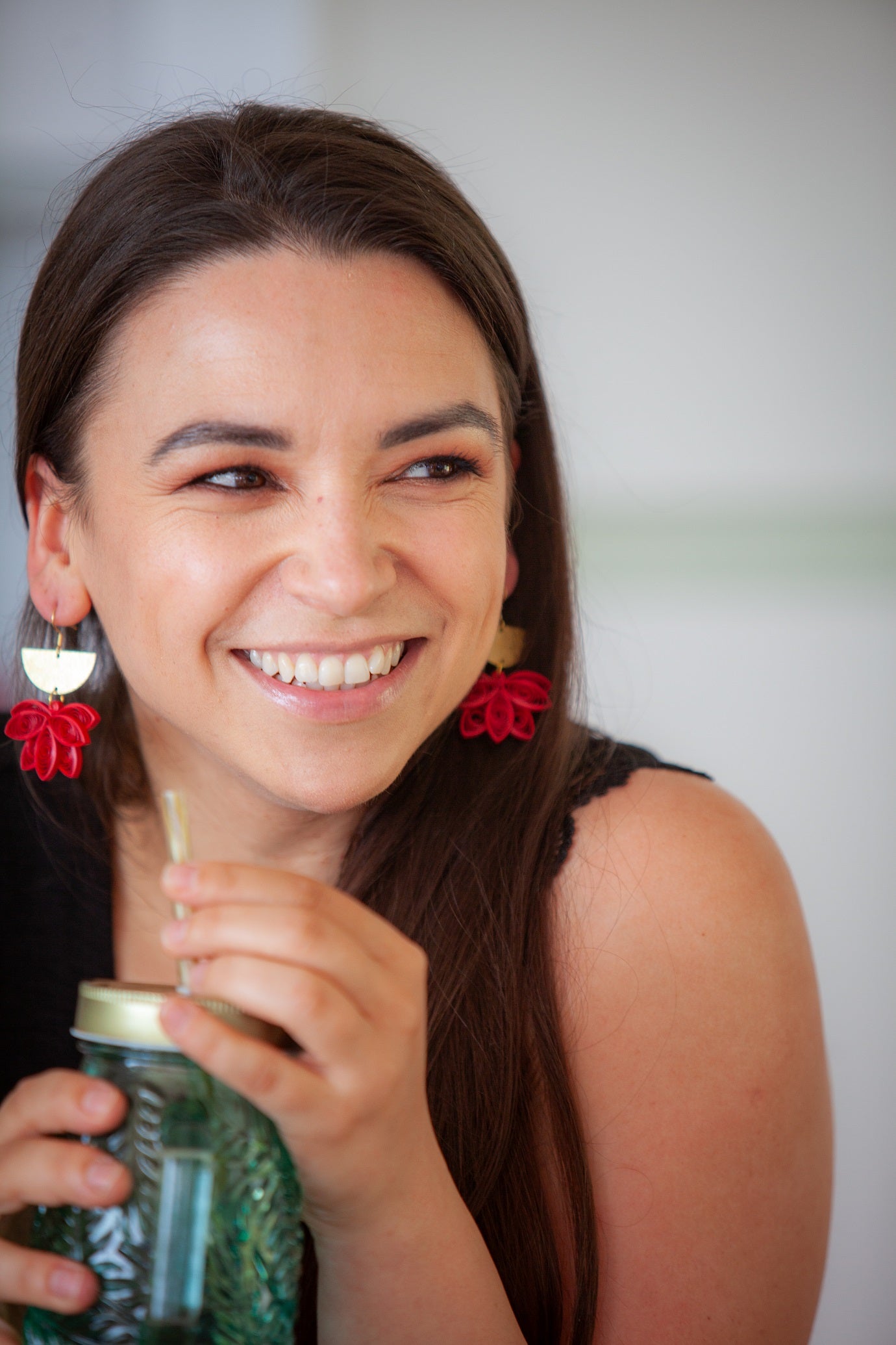 Boucles d'oreilles GROS LOTUS