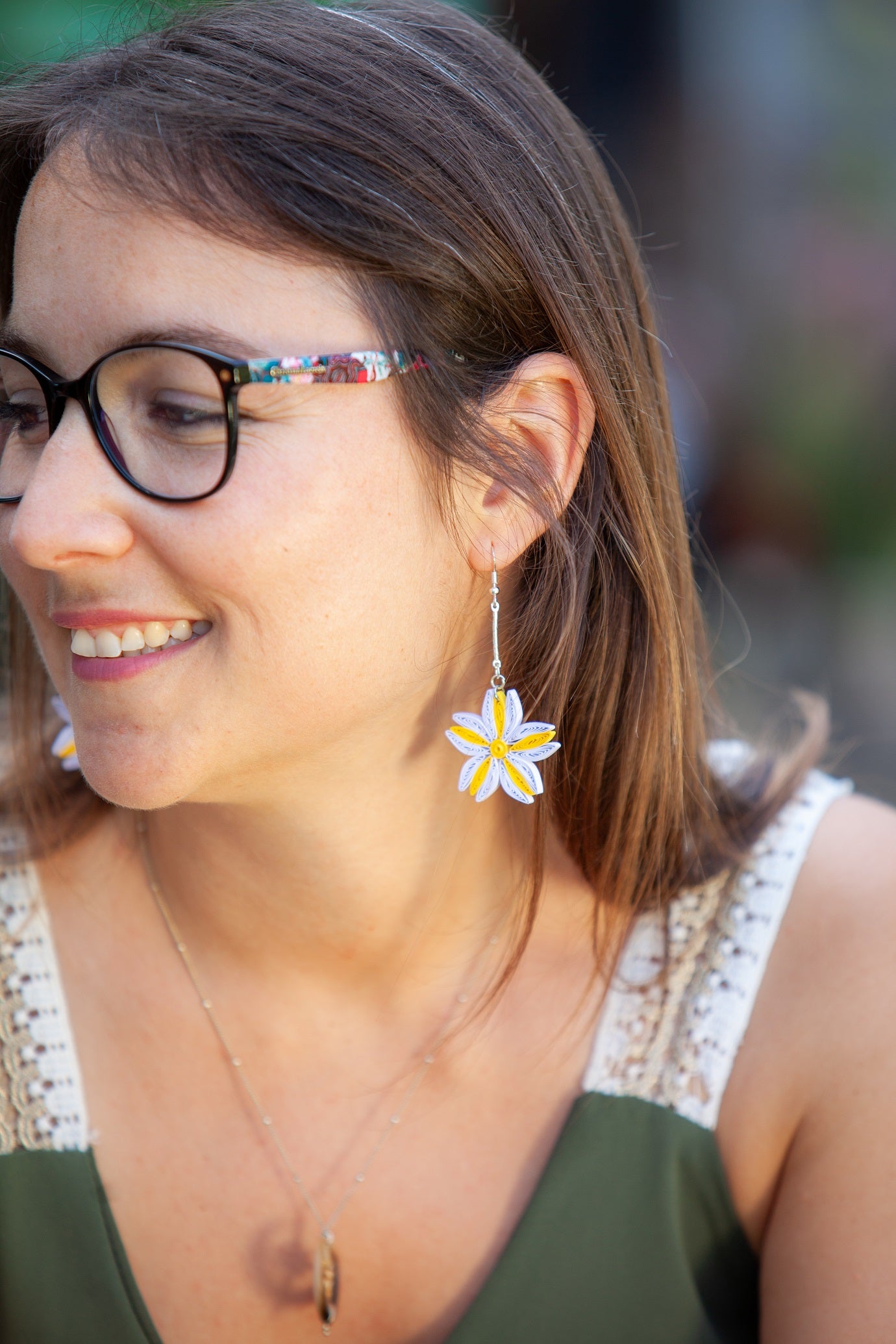 Boucles d'oreille PETALLYS