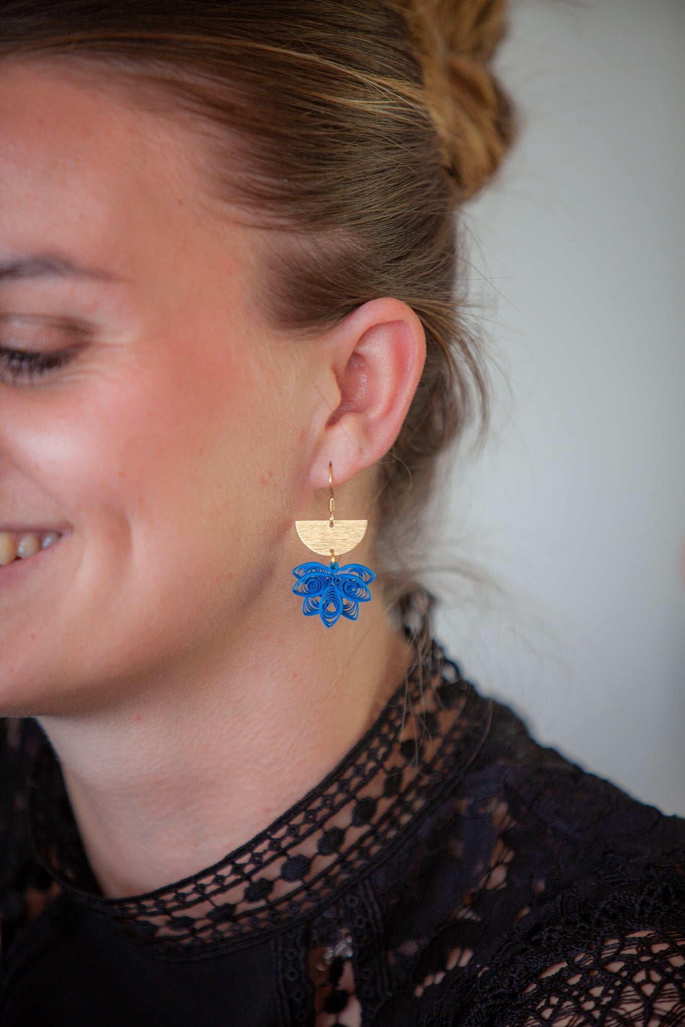 Boucles d'oreilles PETIT LOTUS