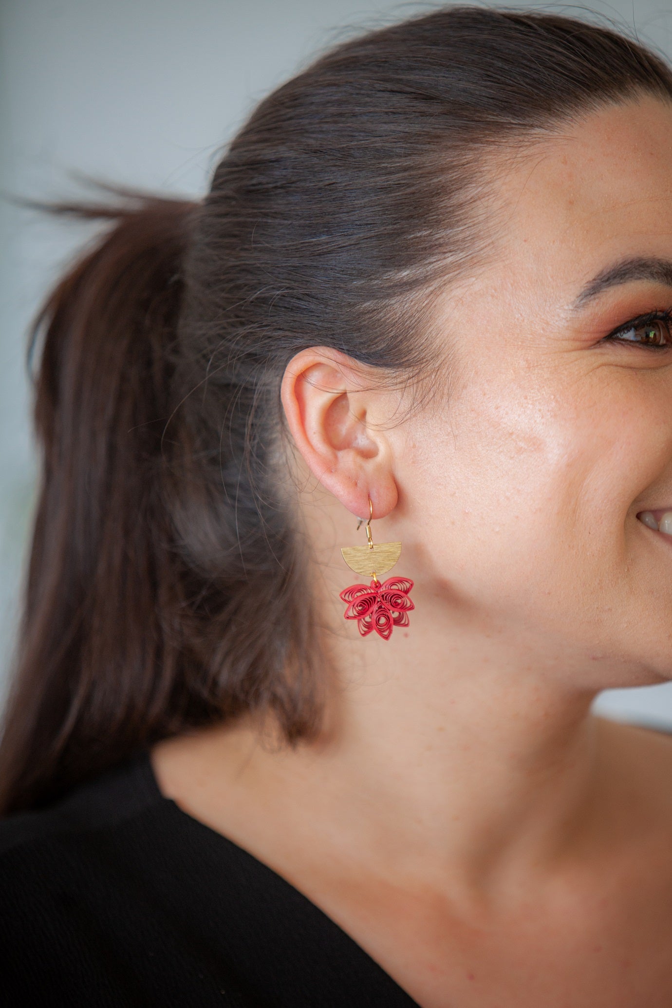 Boucles d'oreilles PETIT LOTUS