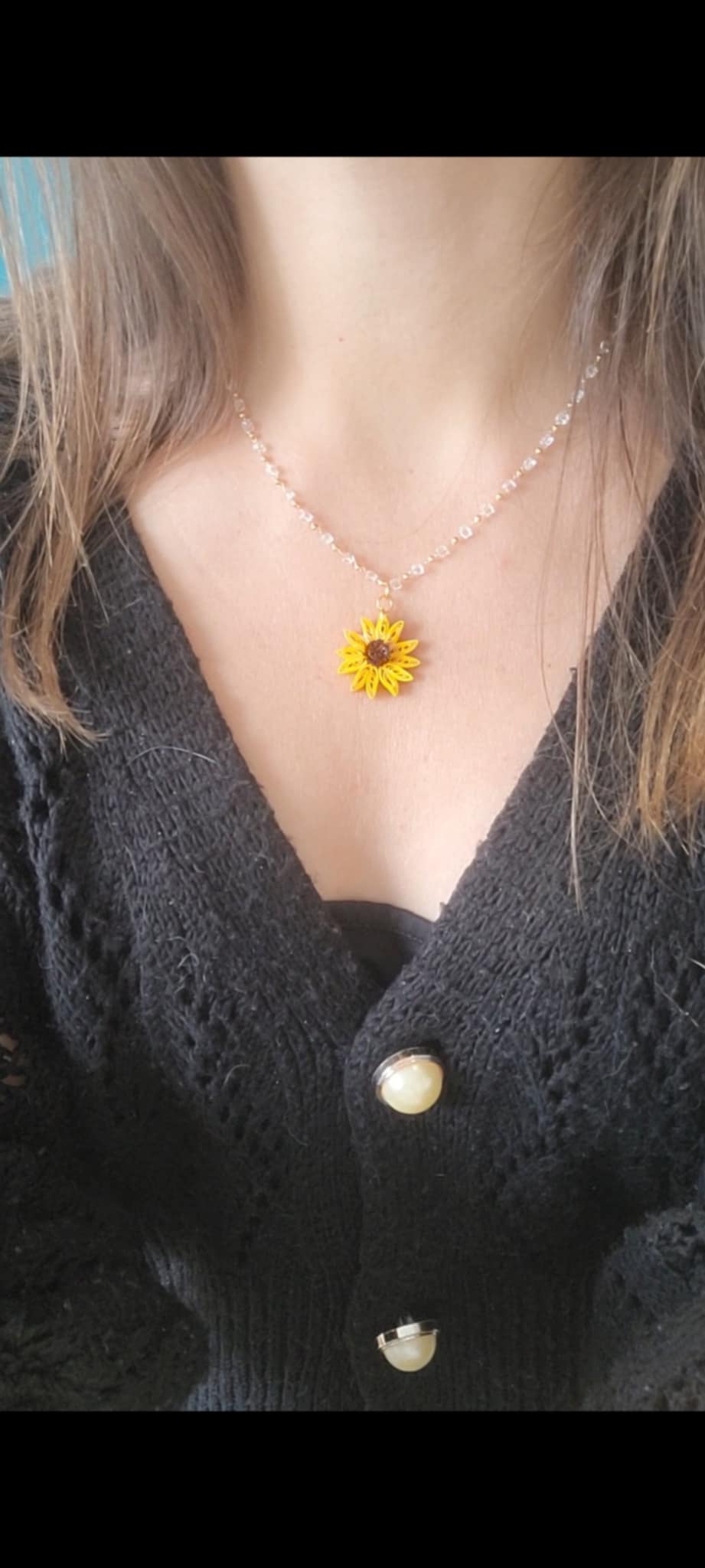 Collier TOURNESOL